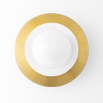 Ilincic Modern Morandi Globe Brass Ceiling Light