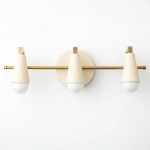 Amies Modern Colorful 3-Light Wall Light