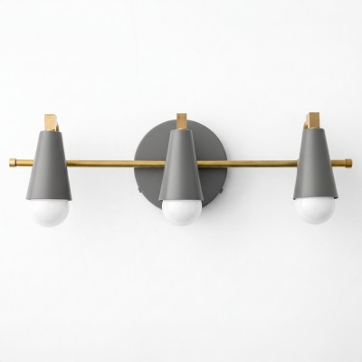 Amies Modern Colorful 3-Light Wall Light Amies Modern Colorful 3-Light Wall Light