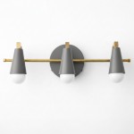 Amies Modern Colorful 3-Light Wall Light