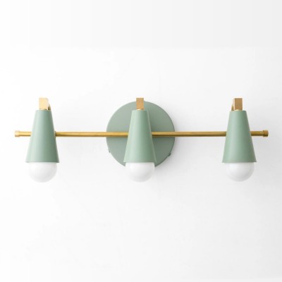 Amies Modern Colorful 3-Light Wall Light Amies Modern Colorful 3-Light Wall Light