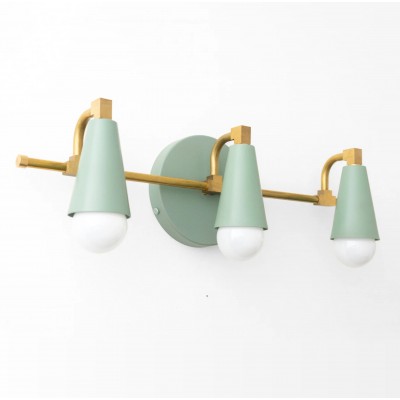 Amies Modern Colorful 3-Light Wall Light Amies Modern Colorful 3-Light Wall Light