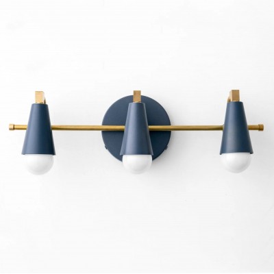 Amies Modern Colorful 3-Light Wall Light Amies Modern Colorful 3-Light Wall Light