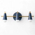 Amies Modern Colorful 3-Light Wall Light