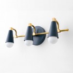 Amies Modern Colorful 3-Light Wall Light