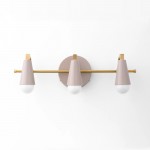 Amies Modern Colorful 3-Light Wall Light