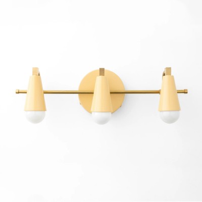 Amies Modern Colorful 3-Light Wall Light Amies Modern Colorful 3-Light Wall Light