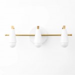 Amies Modern Colorful 3-Light Wall Light