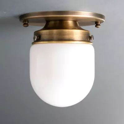 Roger Modern Brass Flush Mount Metal Ceiling Light Roger Modern Brass Flush Mount Metal Ceiling Light
