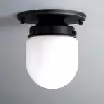 Roger Modern Brass Flush Mount Metal Ceiling Light