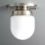 Roger Modern Brass Flush Mount Metal Ceiling Light