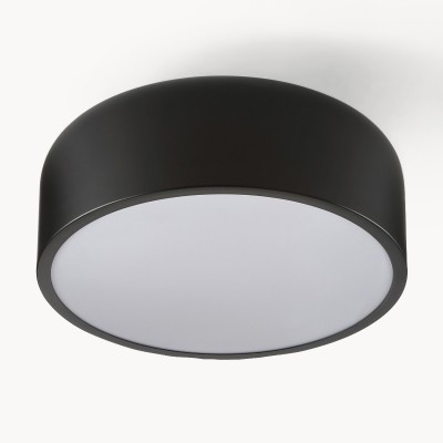 Dixon Modern Powder-coated Metal Round Flush Mount Ceiling Light Dixon Modern Powder-coated Metal Round Flush Mount Ceiling Light