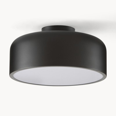 Dixon Modern Powder-coated Metal Round Flush Mount Ceiling Light Dixon Modern Powder-coated Metal Round Flush Mount Ceiling Light