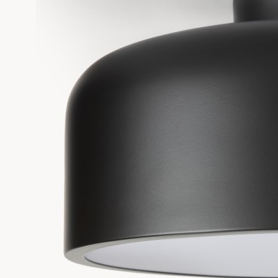 Dixon Modern Powder-coated Metal Round Flush Mount Ceiling Light Dixon Modern Powder-coated Metal Round Flush Mount Ceiling Light