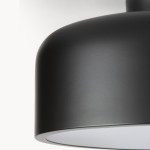 Dixon Modern Powder-coated Metal Round Flush Mount Ceiling Light
