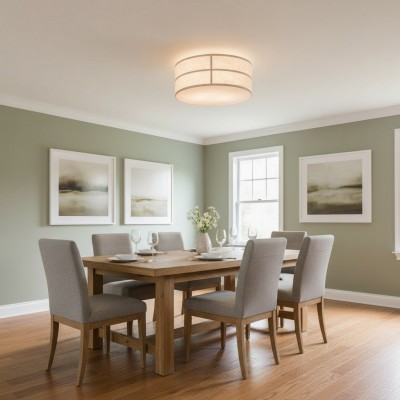 Sophie Japanese Linen Lantern Ceiling Light Sophie Japanese Linen Lantern Ceiling Light