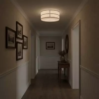 Sophie Japanese Linen Lantern Ceiling Light Sophie Japanese Linen Lantern Ceiling Light