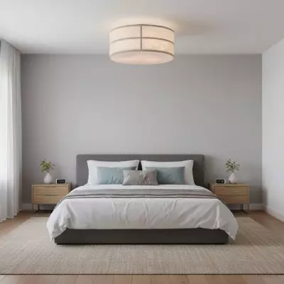 Sophie Japanese Linen Lantern Ceiling Light Sophie Japanese Linen Lantern Ceiling Light