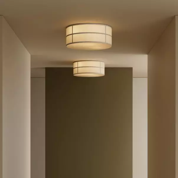 Sophie Japanese Linen Lantern Ceiling Light Sophie Japanese Linen Lantern Ceiling Light