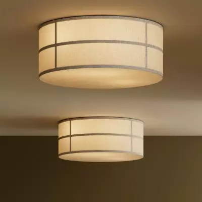 Sophie Japanese Linen Lantern Ceiling Light Sophie Japanese Linen Lantern Ceiling Light