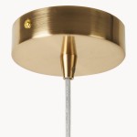 Martyn Modern Satin Textured Glass Pendant Light
