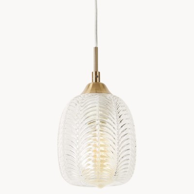 Martyn Modern Satin Textured Glass Pendant Light Martyn Modern Satin Textured Glass Pendant Light