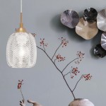 Martyn Modern Satin Textured Glass Pendant Light