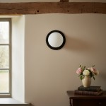 Oliver Vintage Glass Globe Flush Mount Wall Light