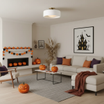 Aura Modern Porcelain Flush Mount Ceiling Light