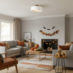 Aura Modern Porcelain Flush Mount Ceiling Light