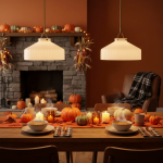 Drilon Nordic Minimalist Morandi Matte Metal Pendant Light