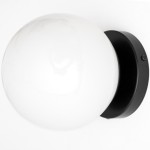Hoppen Modern Colorful Opal Glass Globe Wall Light
