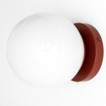 Hoppen Modern Colorful Opal Glass Globe Wall Light