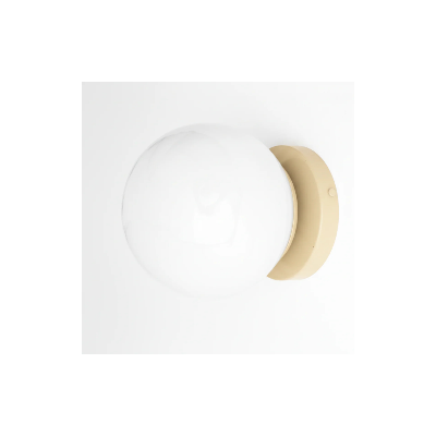 Hoppen Modern Colorful Opal Glass Globe Wall Light Hoppen Modern Colorful Opal Glass Globe Wall Light