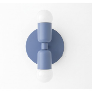 Campbell Modern Colorful Short Double Light Wall Light