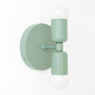 Campbell Modern Colorful Short Double Light Wall Light Campbell Modern Colorful Short Double Light Wall Light