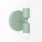 Campbell Modern Colorful Short Double Light Wall Light
