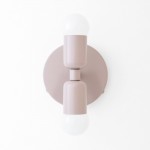 Campbell Modern Colorful Short Double Light Wall Light