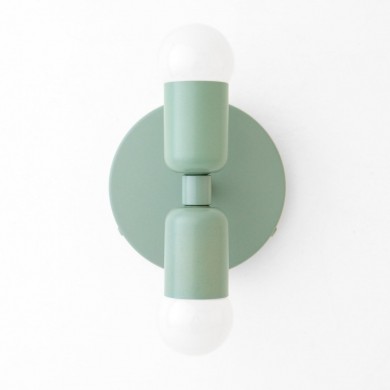 Campbell Modern Colorful Short Double Light Wall Light