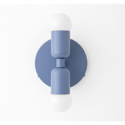 Campbell Modern Colorful Short Double Light Wall Light Campbell Modern Colorful Short Double Light Wall Light