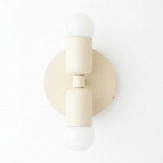 Campbell Modern Colorful Short Double Light Wall Light