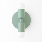 Campbell Modern Colorful Short Double Light Wall Light