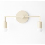 Uniacke Nordic Colorful 2-Light Right Angle Metal Wall Light