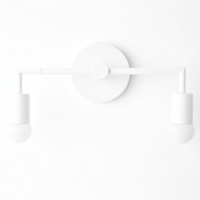 Uniacke Nordic Colorful 2-Light Right Angle Metal Wall Light Uniacke Nordic Colorful 2-Light Right Angle Metal Wall Light