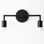 Uniacke Nordic Colorful 2-Light Right Angle Metal Wall Light