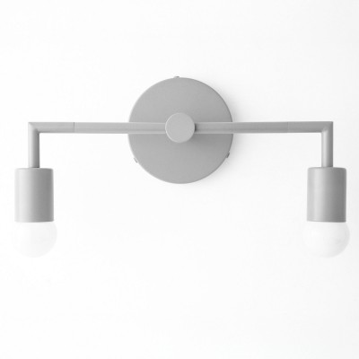 Uniacke Nordic Colorful 2-Light Right Angle Metal Wall Light Uniacke Nordic Colorful 2-Light Right Angle Metal Wall Light