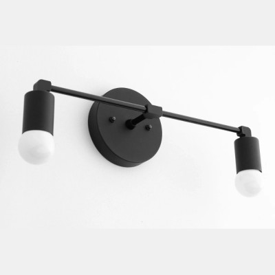 Bernerd Vintage 2-Light Brass Wall Light Bernerd Vintage 2-Light Brass Wall Light