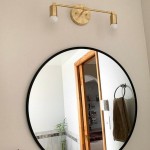 Bernerd Vintage 2-Light Brass Wall Light