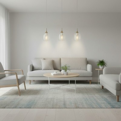 Martyn Modern Satin Textured Glass Pendant Light Martyn Modern Satin Textured Glass Pendant Light