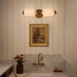 Hartnell Retro Colorful Art Deco Glass Eloise Wall Light